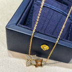 ¡®Star¡¯STAR BLOSSOM NECKLACE PINK GOLD DIAMONDS