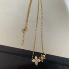 ¡®Star¡¯STAR BLOSSOM NECKLACE PINK GOLD DIAMONDS