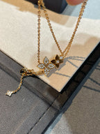 ¡®Star¡¯STAR BLOSSOM NECKLACE PINK GOLD DIAMONDS