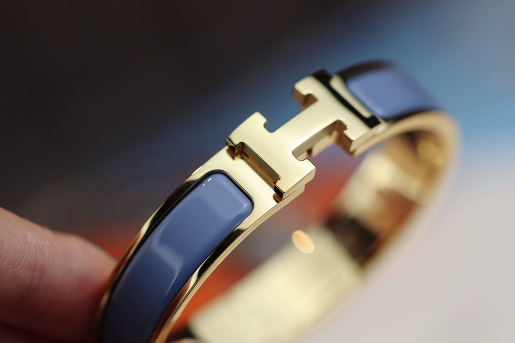 ¡®Star¡¯H BRACELET 12MM BLUE GRAY