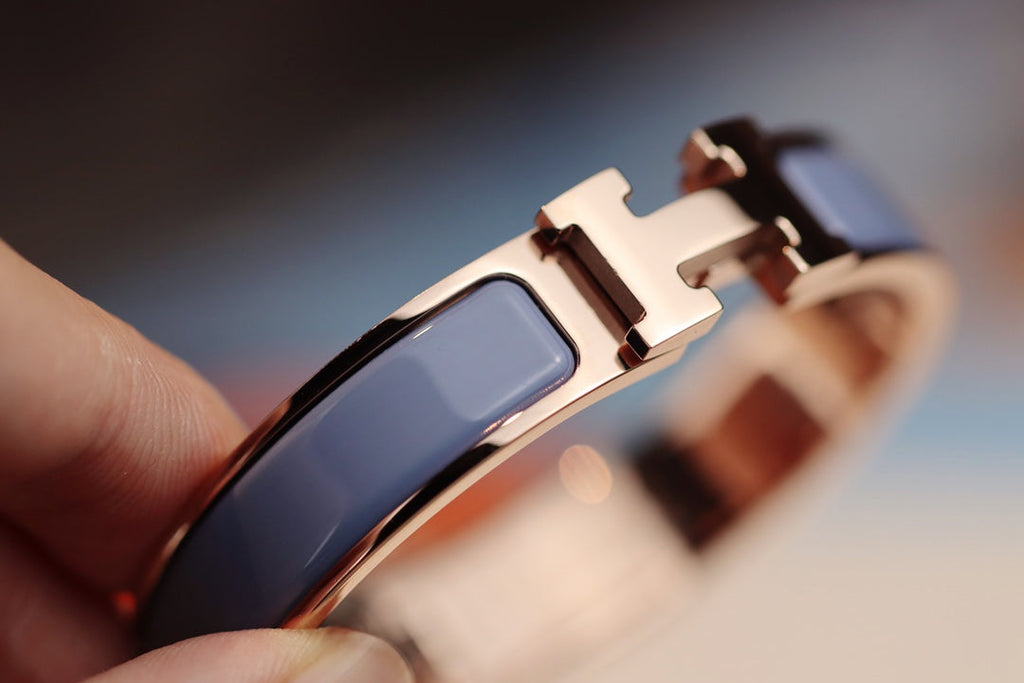 ¡®Star¡¯H BRACELET 12MM BLUE GRAY