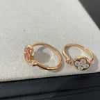 ¡®Star¡¯SUN 1 DIAMOND PINK MOP RING