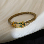 ¡®Star¡¯FORCE 10 GOLD GREEN DIAMOND PAVED