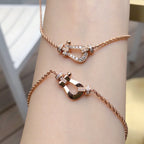 ¡®Star¡¯FORCE 10 PINK GOLD DIAMOND NECKLACE