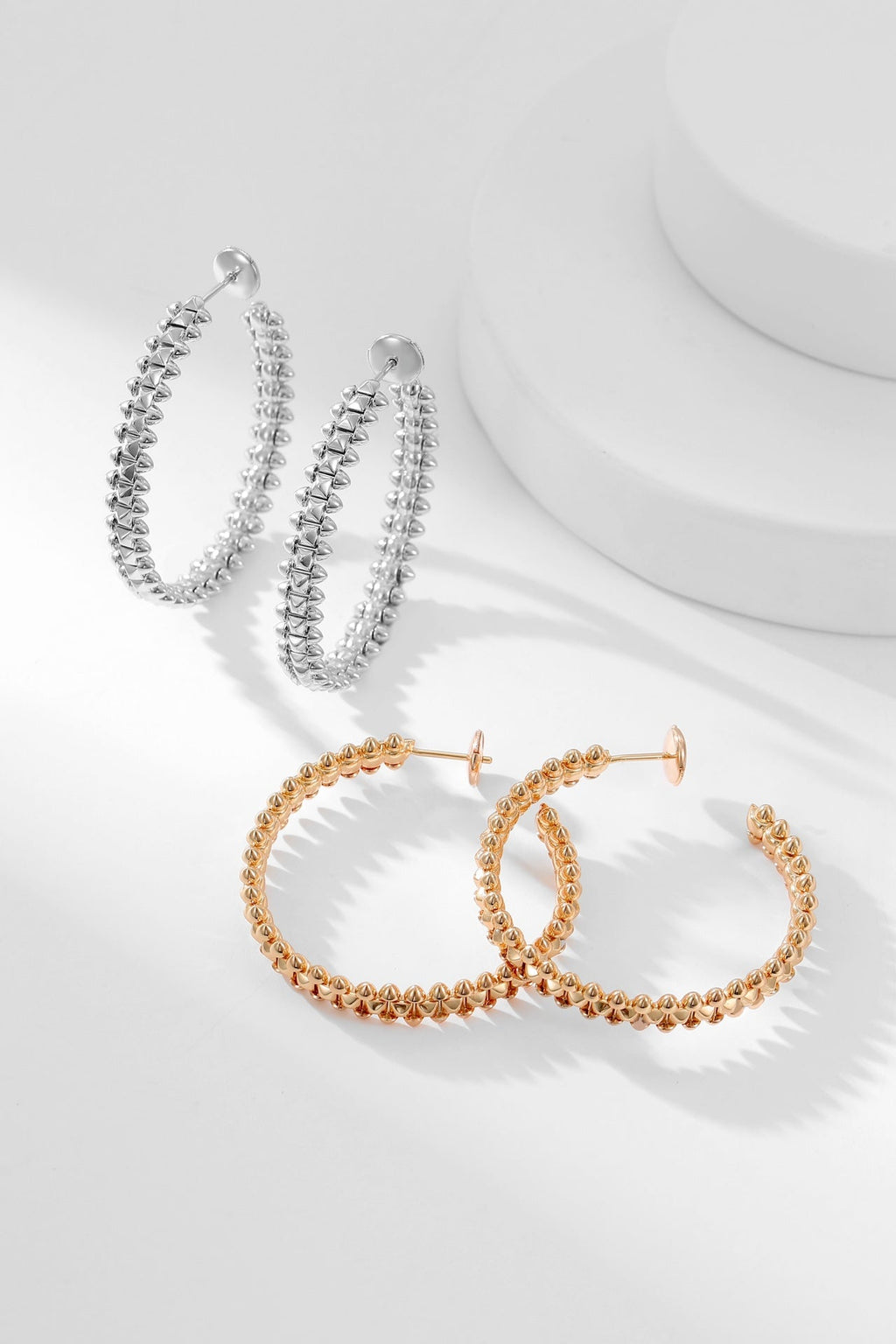 ¡®Star¡¯CLASH HOOP EARRINGS