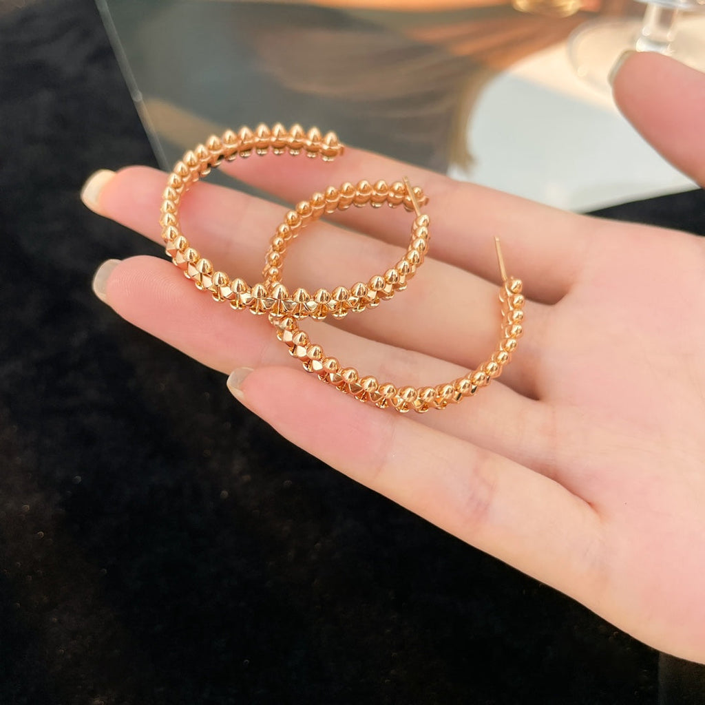¡®Star¡¯CLASH HOOP EARRINGS