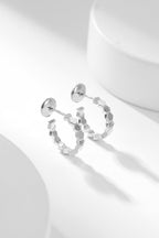 ¡®Star¡¯BEE LOVE DIAMOND HOOP EARRINGS
