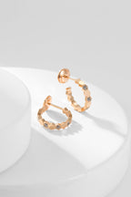 ¡®Star¡¯BEE LOVE DIAMOND HOOP EARRINGS
