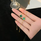 ¡®Star¡¯CLOVER BRACELET MALACHITE 1 MOTIF
