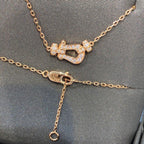 ¡®Star¡¯FORCE 10 DIAMOND PINK GOLD NECKLACE MINI MODEL