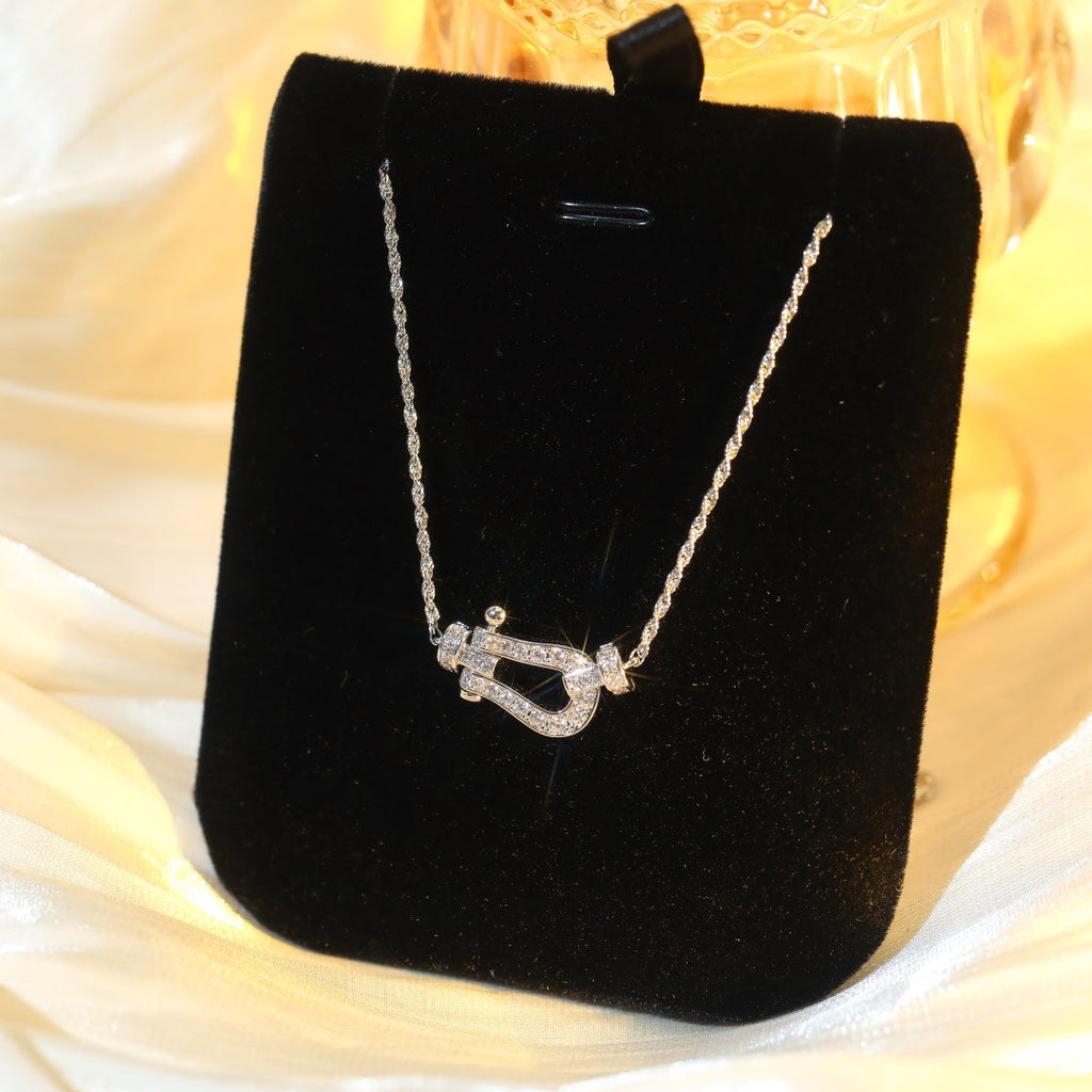 ¡®Star¡¯FORCE 10 DIAMOND SILVER NECKLACE MINI MODEL