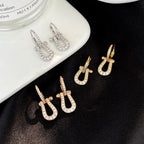 ¡®Star¡¯FORCE 10 FULL DIAMOND DROP EARRINGS MEDIUM MODEL
