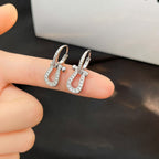 ¡®Star¡¯FORCE 10 FULL DIAMOND DROP EARRINGS MEDIUM MODEL