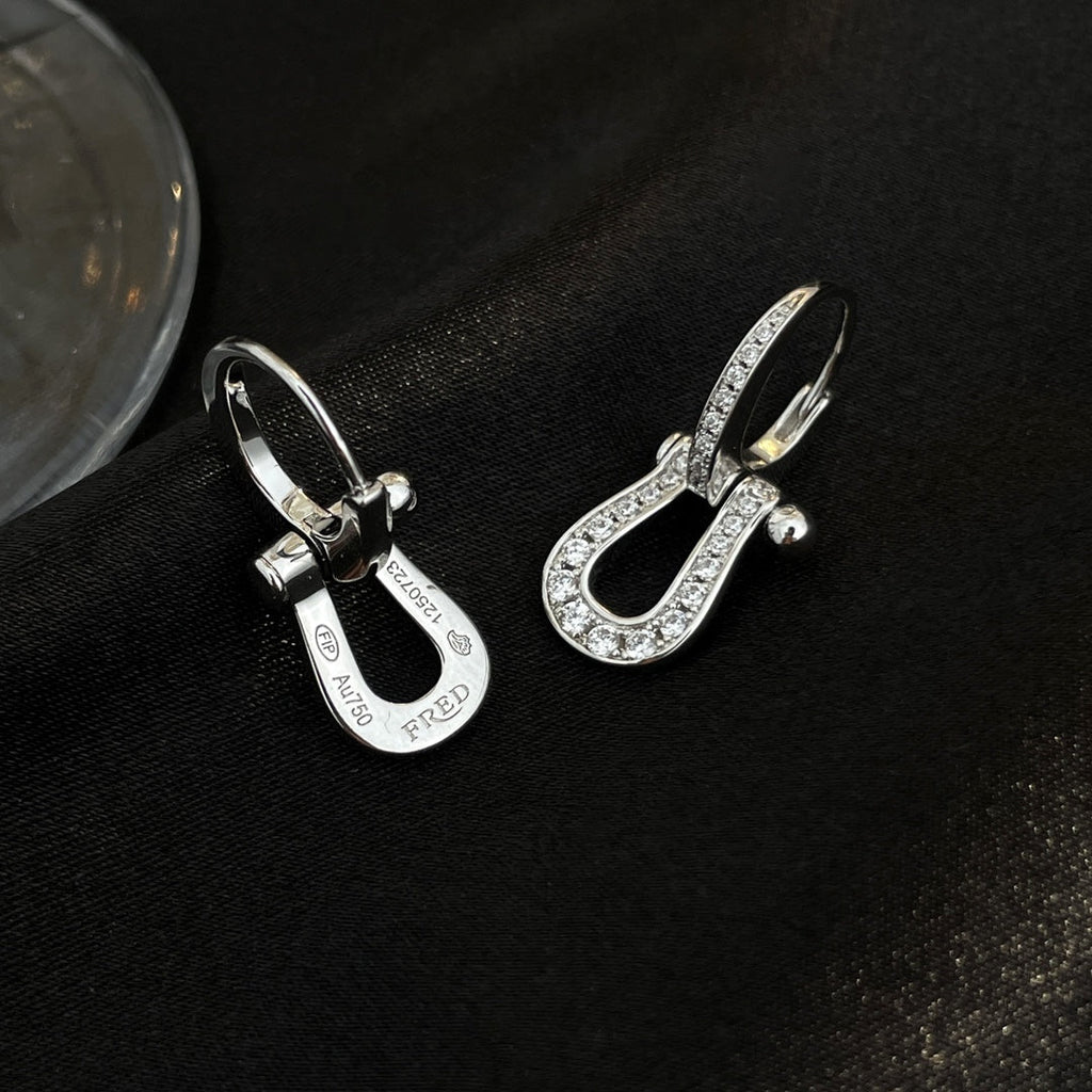 ¡®Star¡¯FORCE 10 FULL DIAMOND DROP EARRINGS MEDIUM MODEL