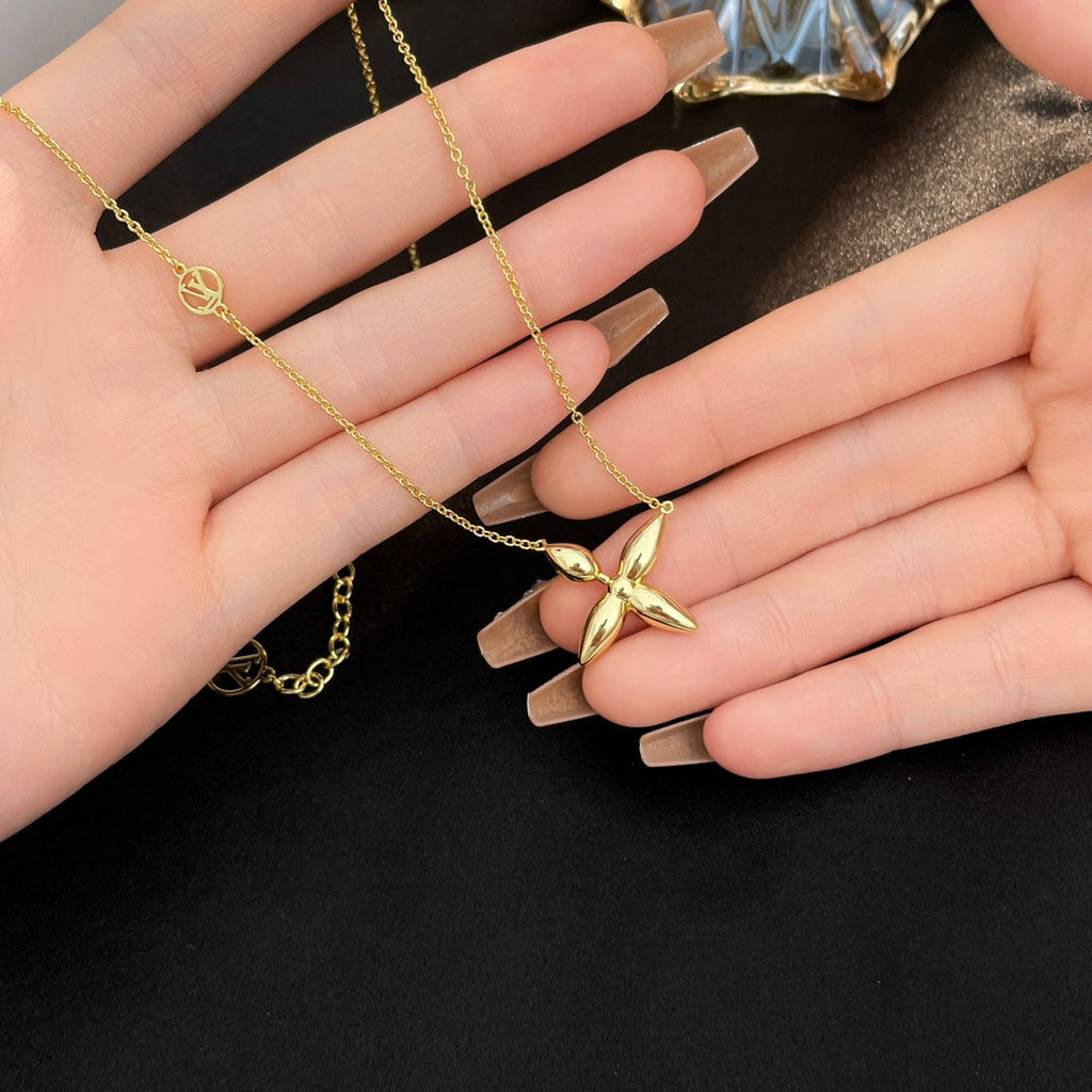 ¡®Star¡¯LOUISETTE GOLD NECKLACE
