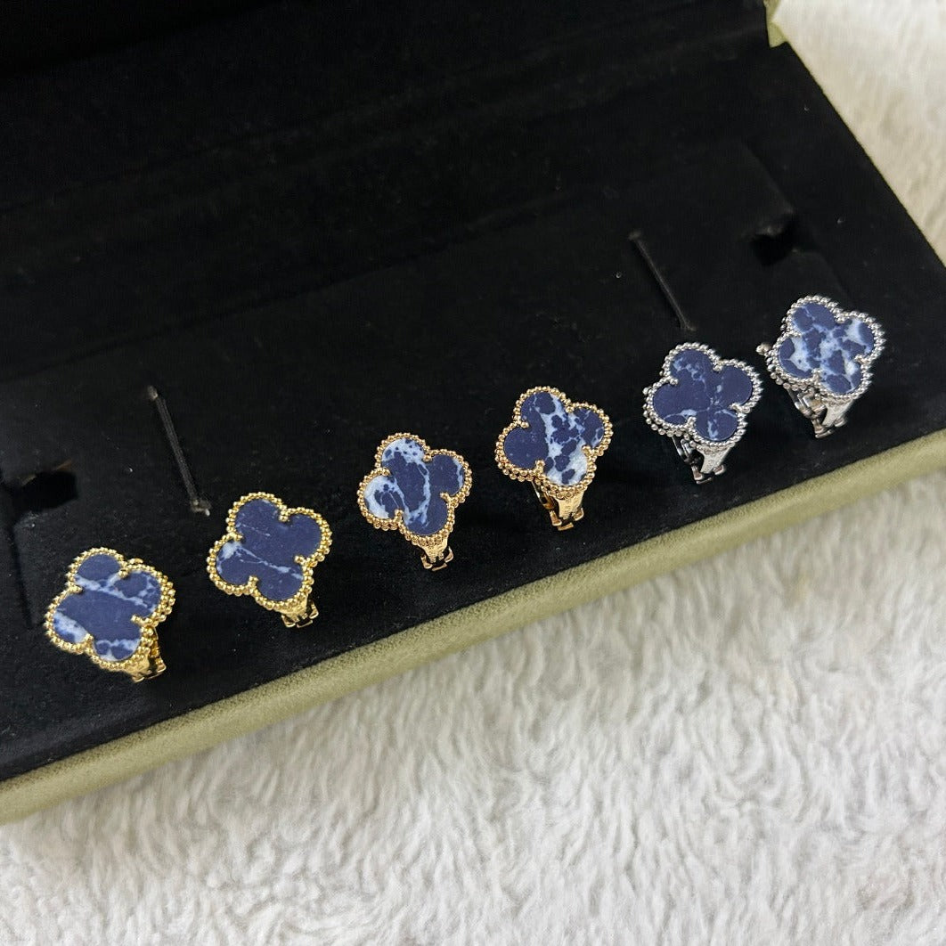 ¡®Star¡¯CLOVER PIETERSITE MEDIUM STUD EARRINGS