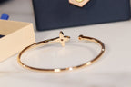 ¡®Star¡¯IDYLLE GOLD OPEN BRACELET DIAMOND PAVED