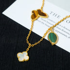 ¡®Star¡¯LUCKY SPRING 5 MOTIF GOLD BRACELET