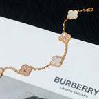 [Star]New CLOVER WHITE PEARL MOP 5 MOTIF BRACELET COLLECTION