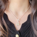 ¡®Star¡¯CONSTANCE PEDANT SILVER NECKLACE