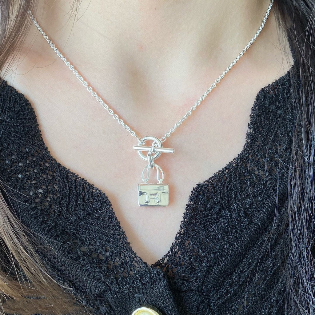 ¡®Star¡¯CONSTANCE PEDANT SILVER NECKLACE