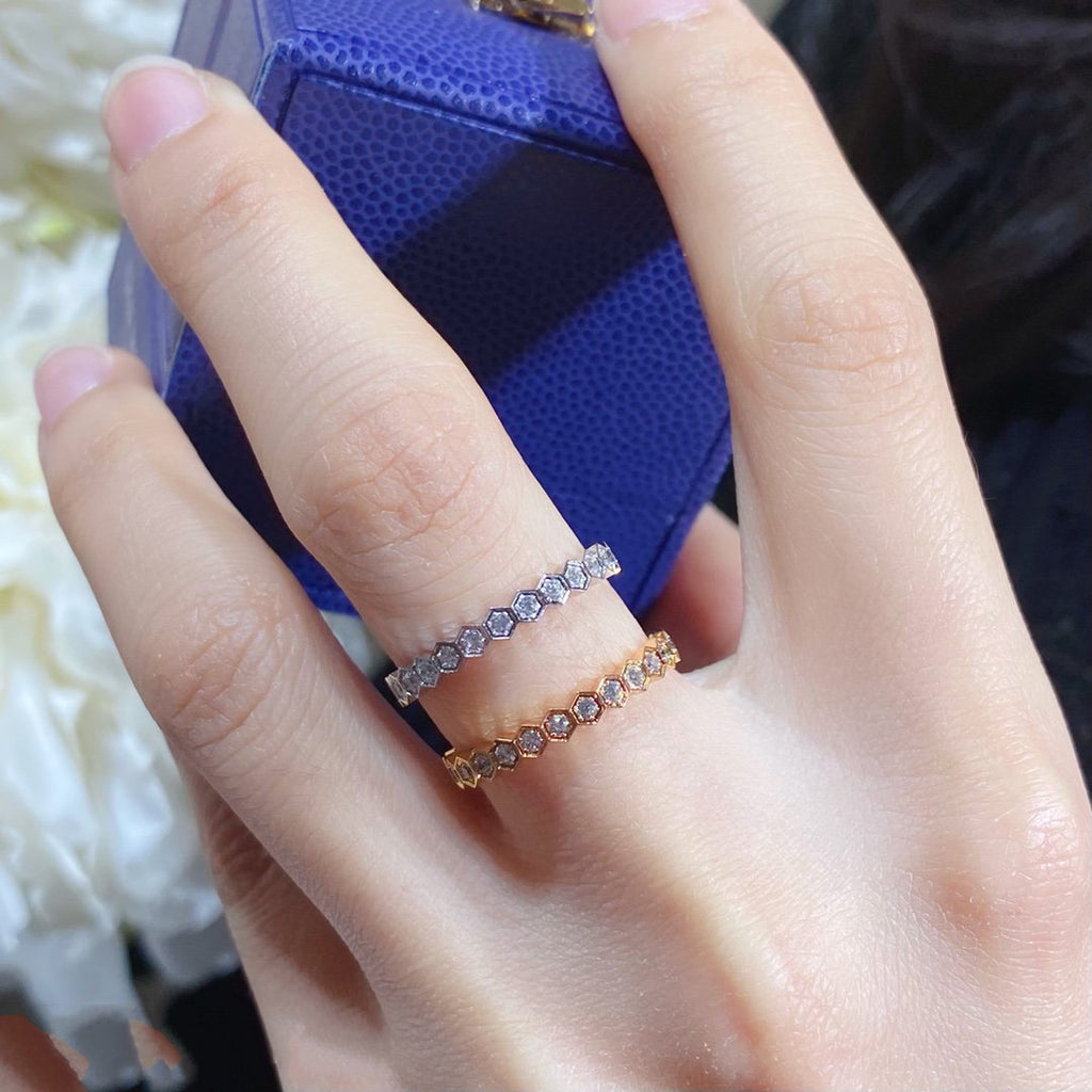 ¡®Star¡¯BEE LOVE DIAMOND PAVED SMALL RING