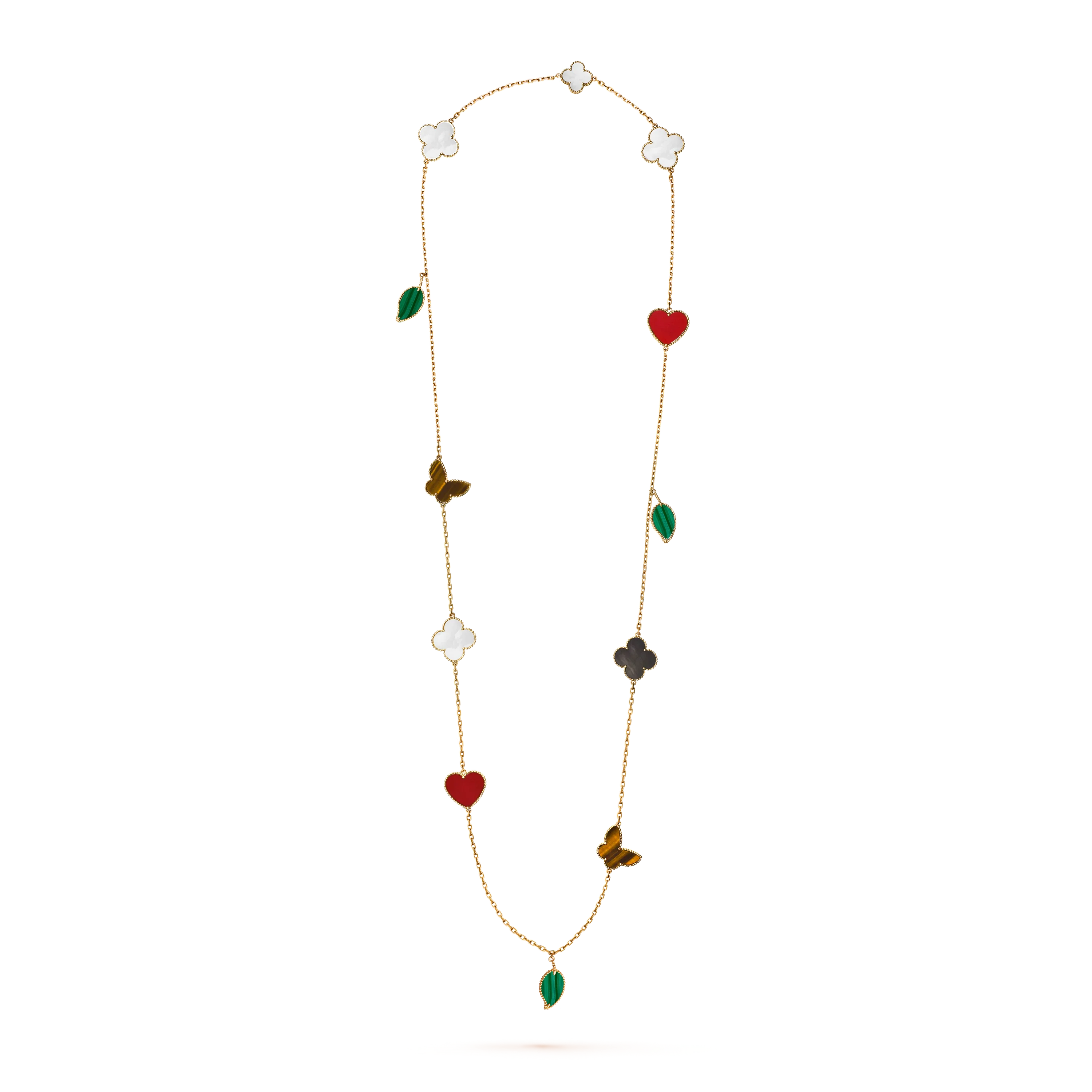 [Star] Lucky Alhambra Long Necklace-12 Designs