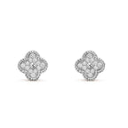 ¡®Star¡¯CLOVER MINI DIAMOND STUD EARRINGS