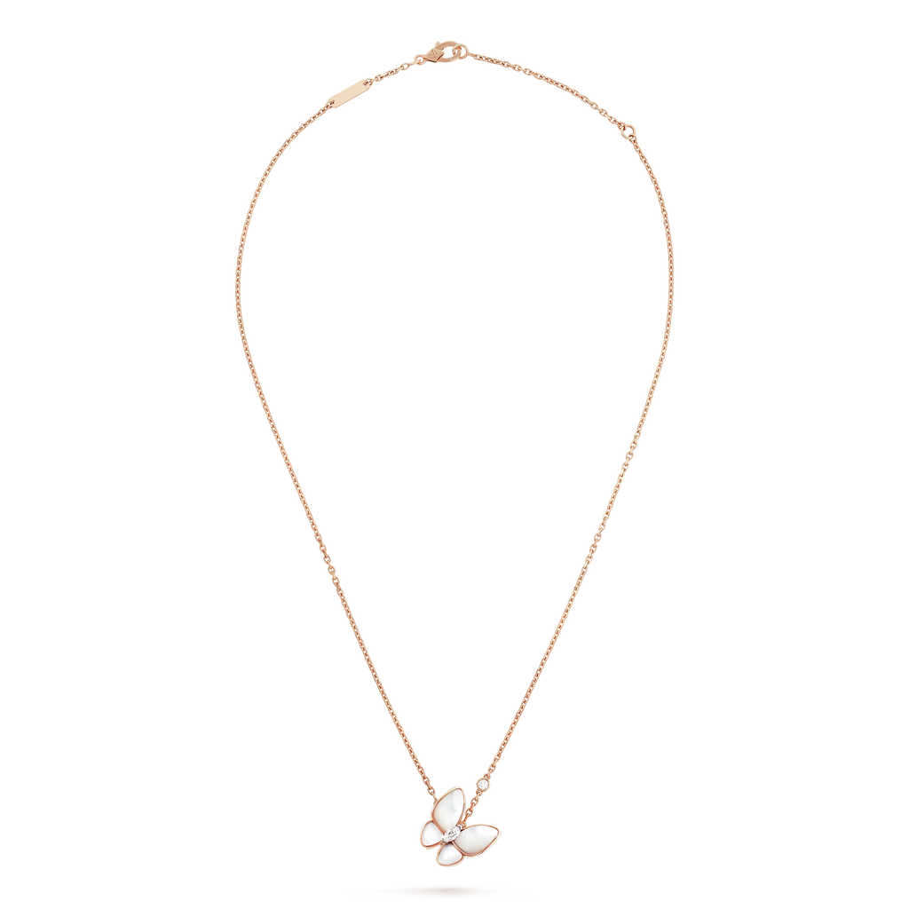 ¡®Star¡¯BUTTERFLY MOP DIAMOND NECKLACE