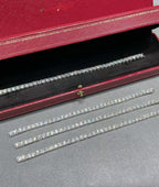[¡®Star¡¯]TENNIS BRACELET WITH FULL DIAMOND SETTING