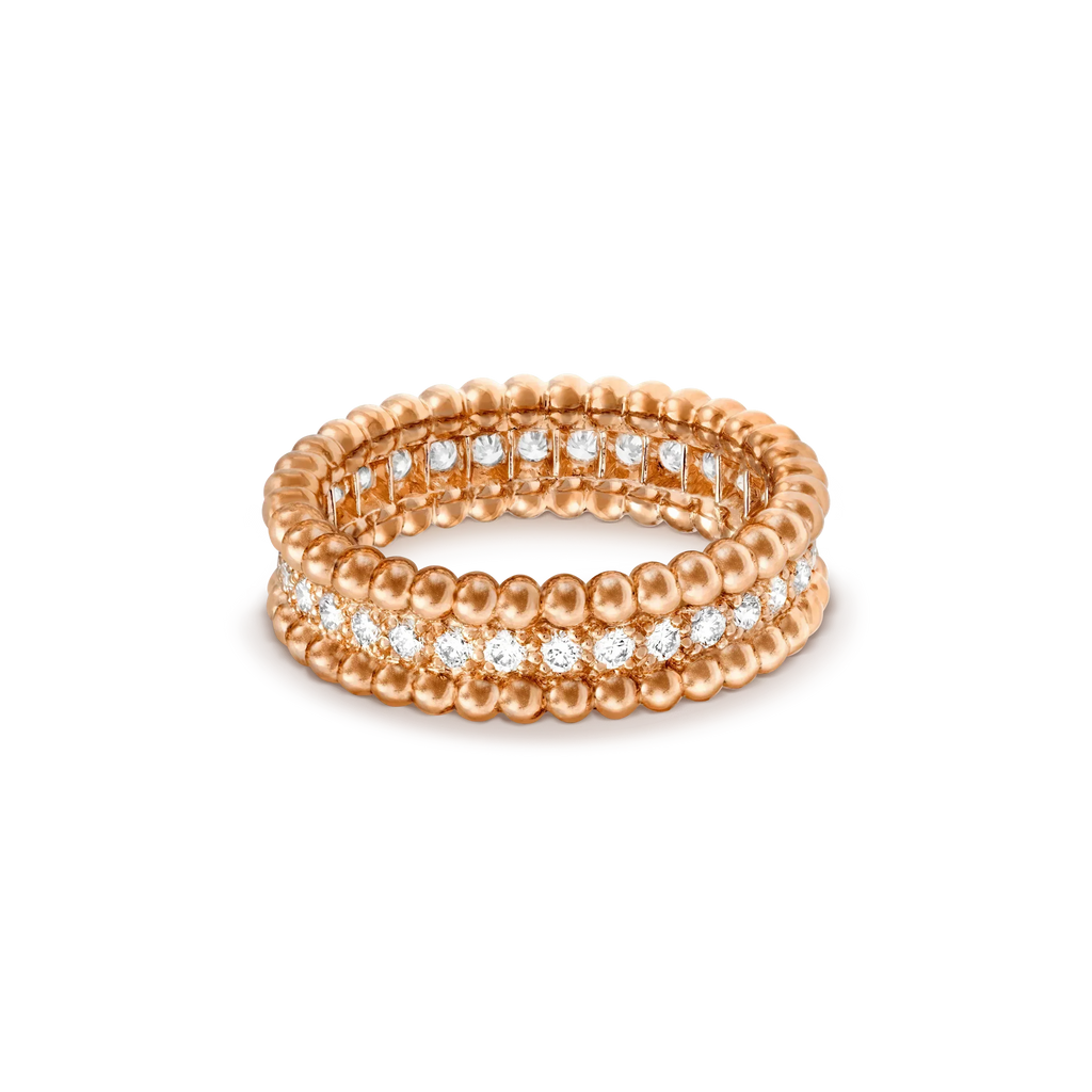 ¡®Star¡¯PERLEE DIAMOND ROSE GOLD RING