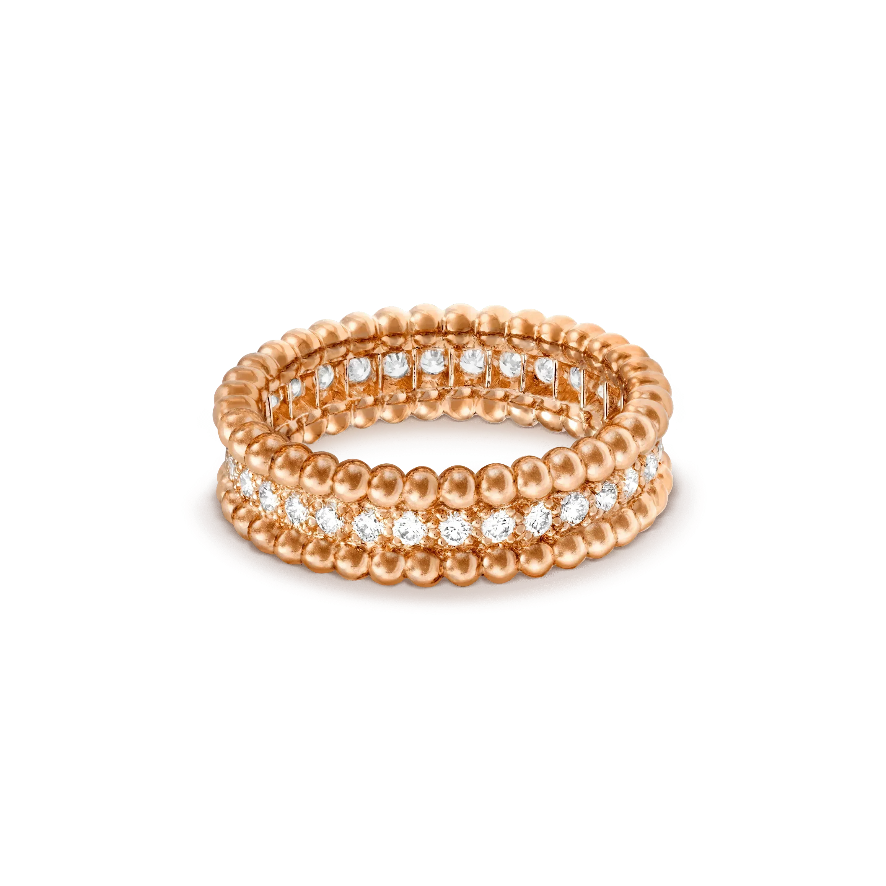 ¡®Star¡¯PERLEE DIAMOND ROSE GOLD RING