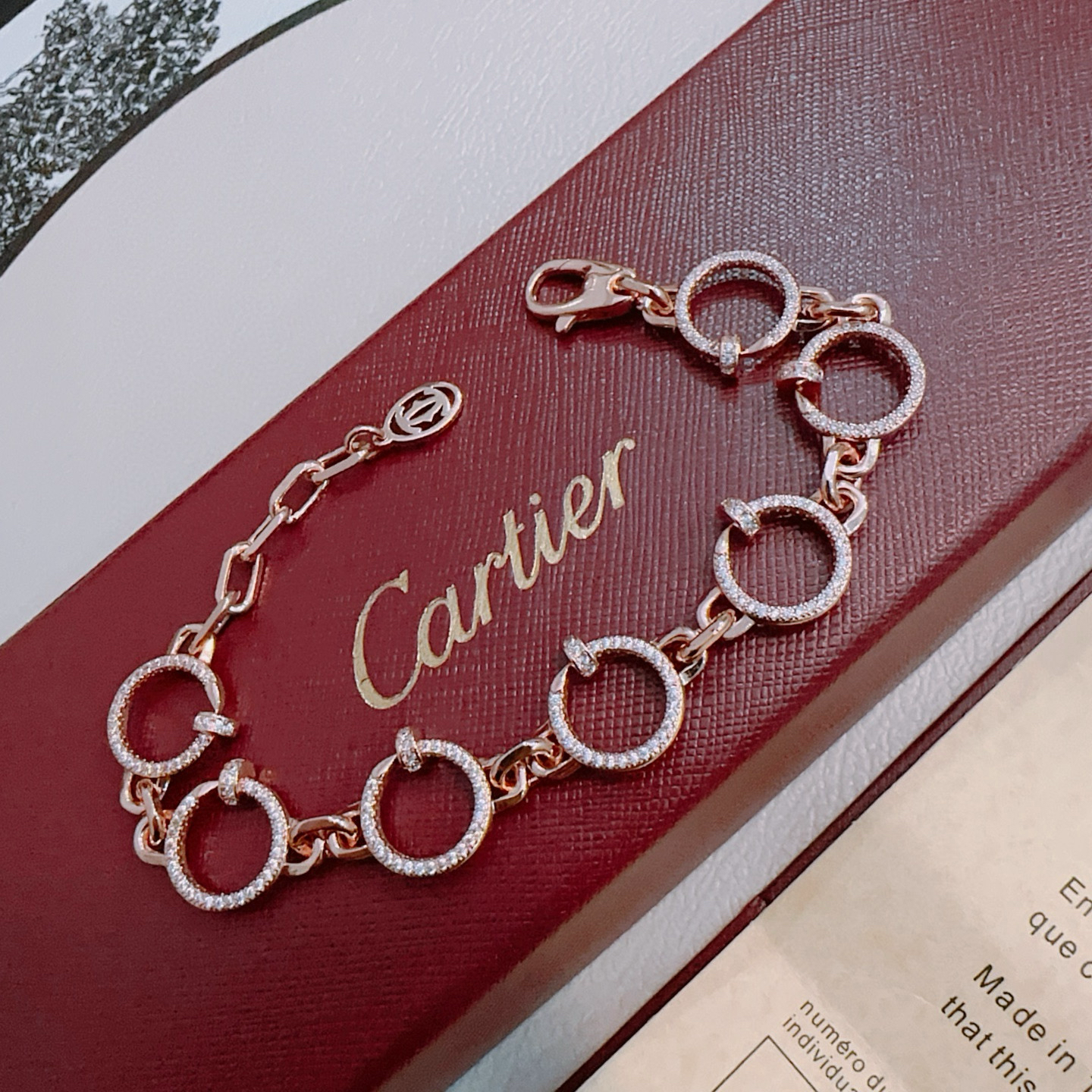 ¡®Moco¡¯LOVE&JUSTE BRACELET DIAMONDS