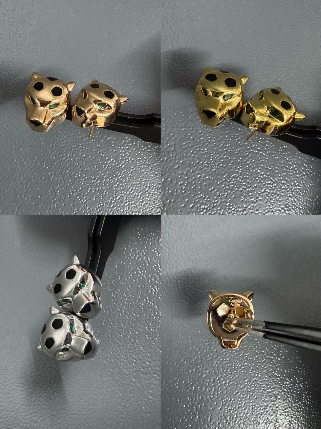 [Star] CHRRTAH-PRINT STUD EARRINGS, THREE COLORS