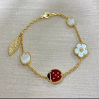 ¡®Star¡¯LUCKY SPRING 5 MOTIF BRACELET