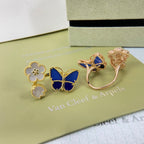 [Star] 2026 NEW MODEL SPRING LUCKY 3 MOTIF GOLD RING