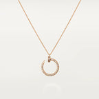 ¡®Star¡¯JUSTE NECKLACE PINK GOLD DIAMONDS