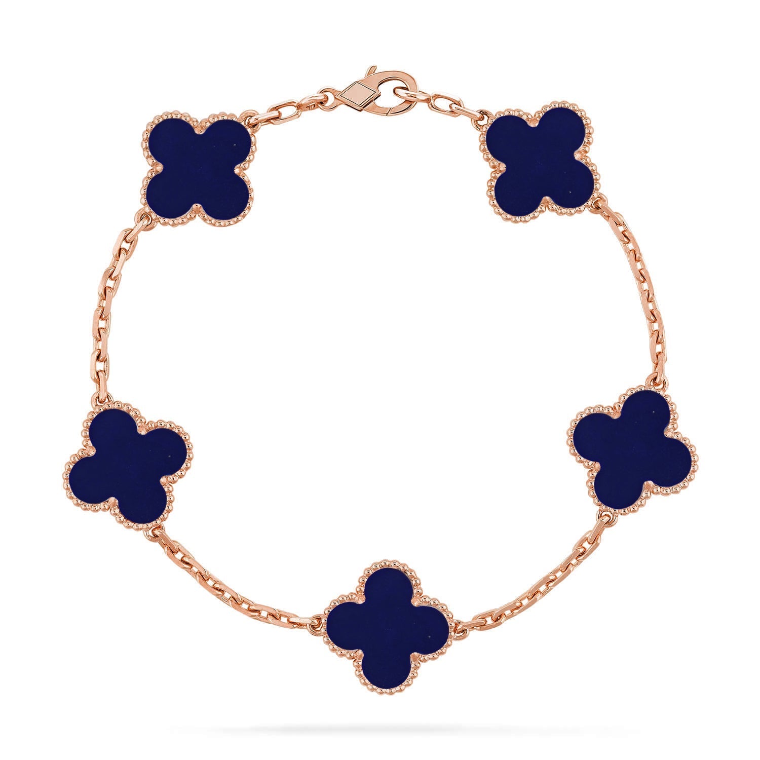[Star]New CLOVER 5 MOTIF LAPIS LAZULI BRACELET COLLECTION