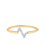 ¡®Star¡¯VOLTE UPSITE DOWN GOLD DIAMOND BRACELET