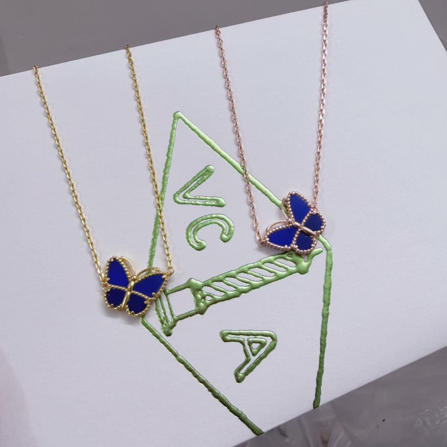 [Star] 2026 BUTTERFLY BLUE   NECKLACE