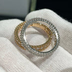 ¡®Star¡¯PERLEE DIAMOND ROSE GOLD RING