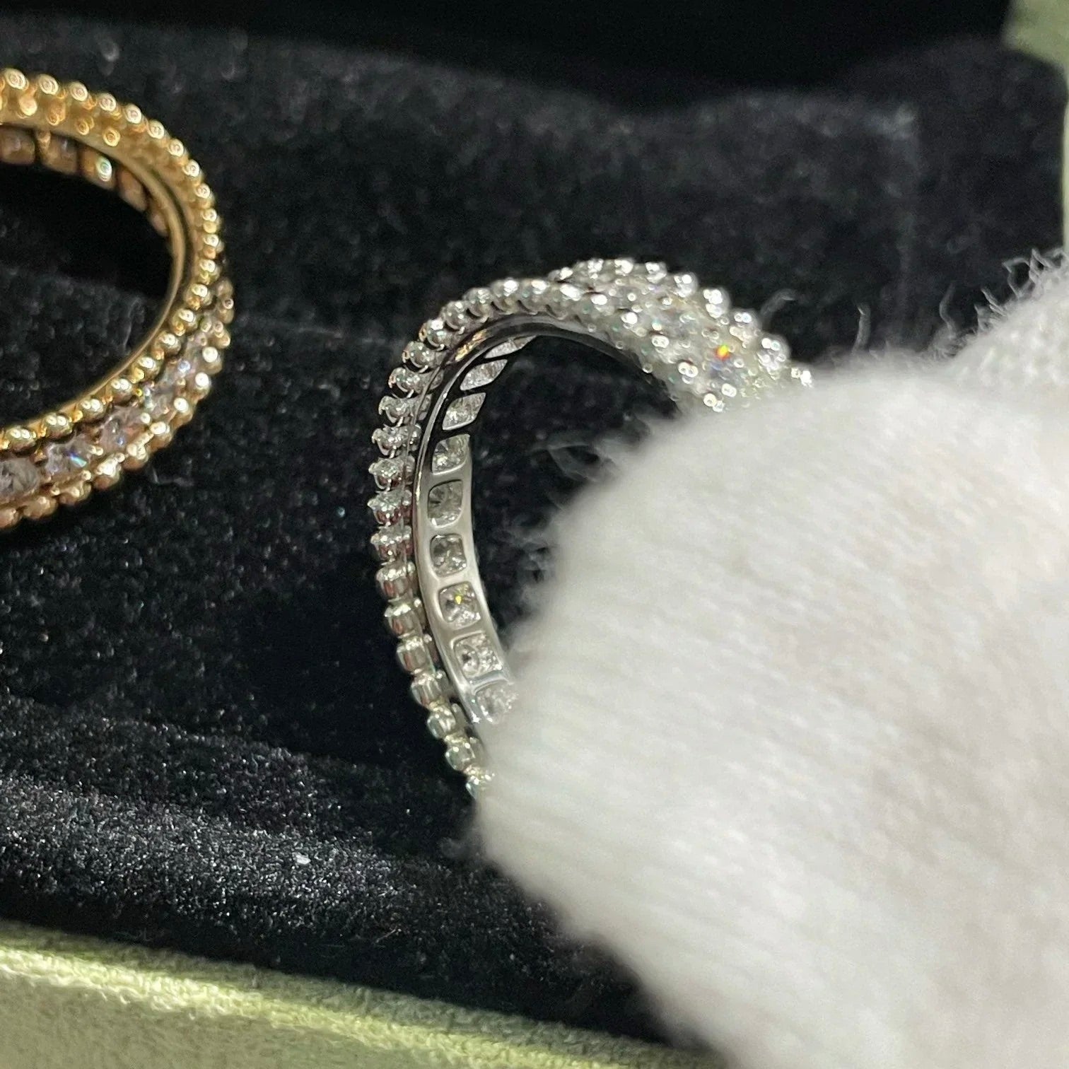 ¡®Star¡¯PERLEE DIAMOND SILVER RING