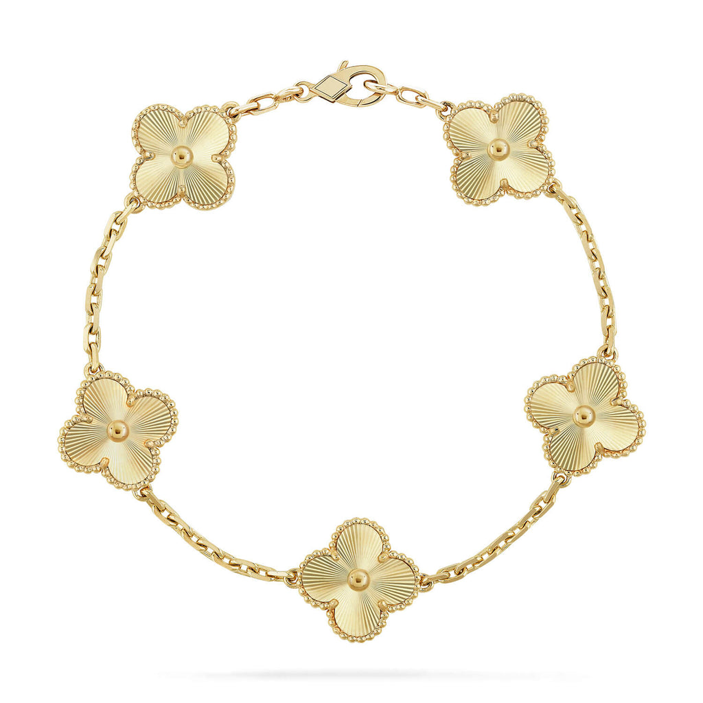 [Star]New  CLOVER 5 MOTIF LASER BRACELET COLLECTION