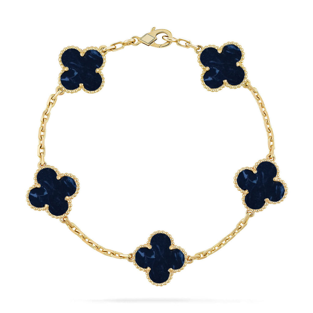 [Star]New CLOVER 5 MOTIF PIETERSITE BRACELET COLLECTION