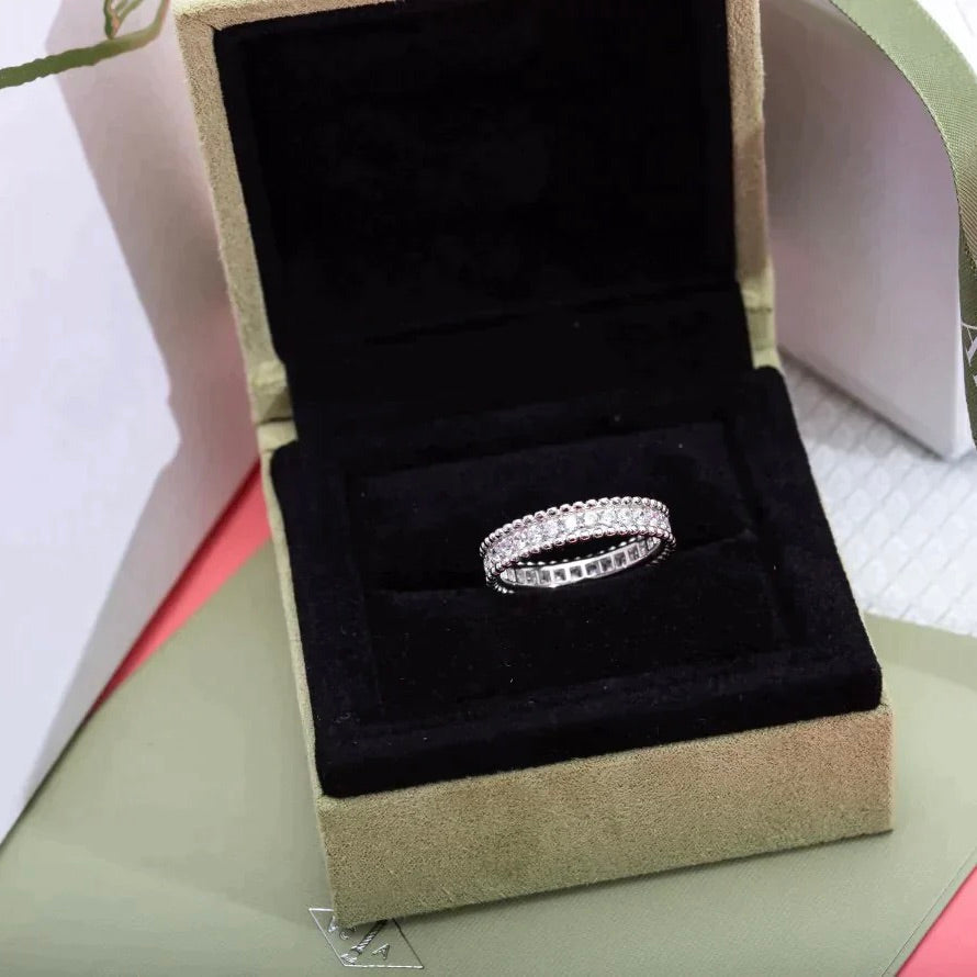¡®Star¡¯PERLEE DIAMOND SILVER RING