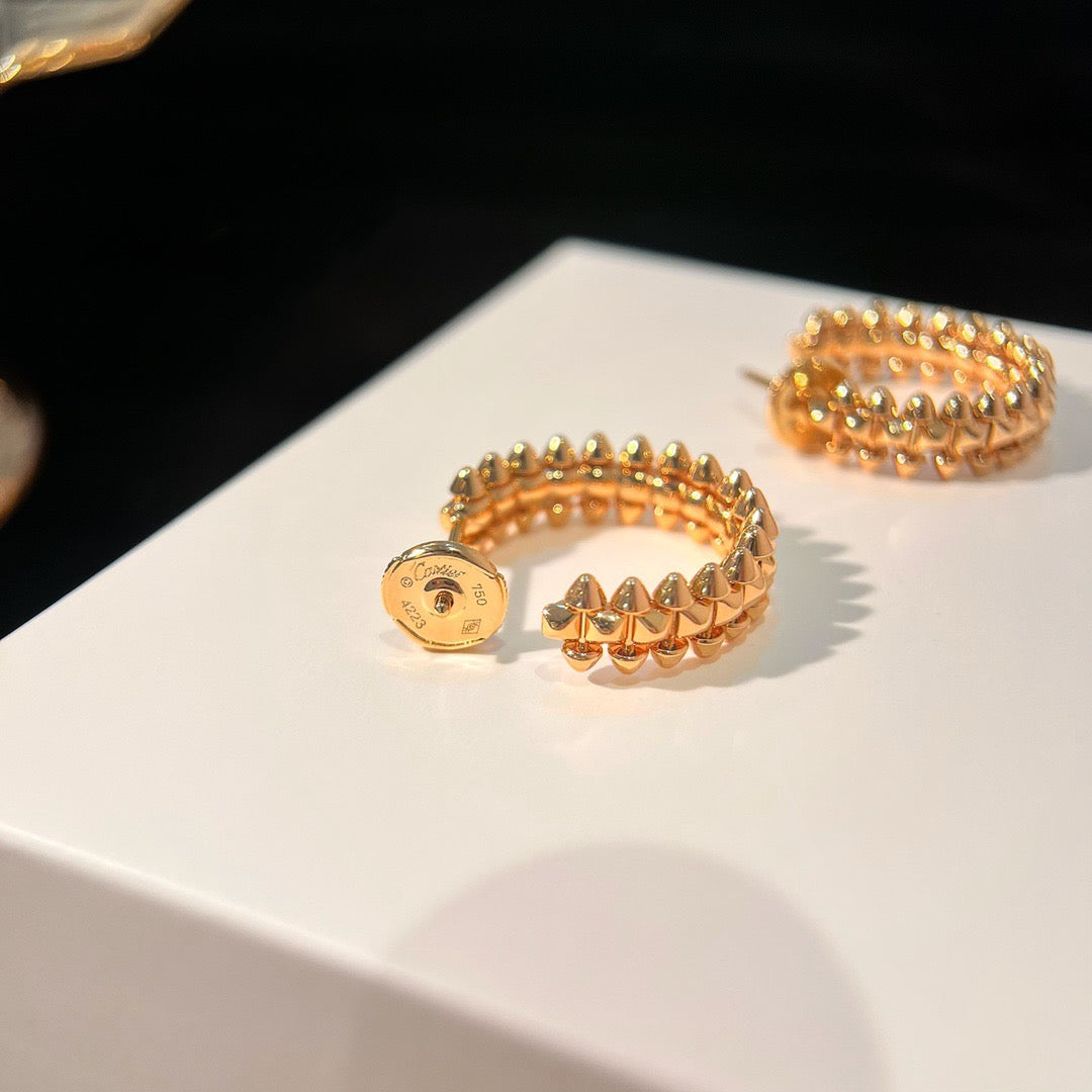 ¡®Star¡¯CLASH SMALL HOOP EARRINGS