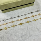 [¡®Star¡¯]CLOVER 6 MOTIF DIAMOND LASER BRACELET