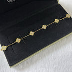 [Star]New CLOVER 6 MOTIF DIAMOND BRACELET