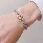 ¡®Star¡¯FORCE LARGE HORSESHOE  COLORED DIAMOND BRACELET ROSE GOLD