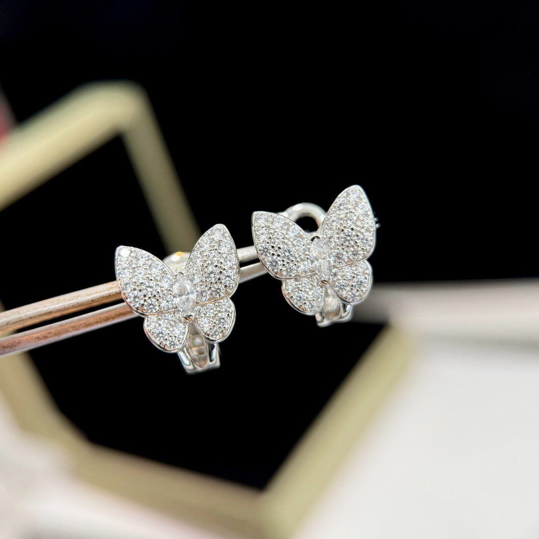 ¡®Star¡¯BUTTERFLY ALL DIAMOND EARRINGS